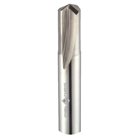 Straight Flute Drill Uncoated, Decimal Equivalent: 0.0905 -  COBRA CARBIDE, 32098